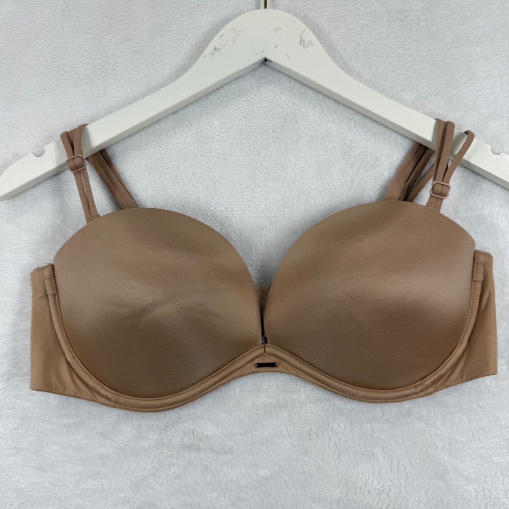 Victoria's Secret Very Sexy Multi-Way Strapless Underwire Bra Tan Nude 38C
